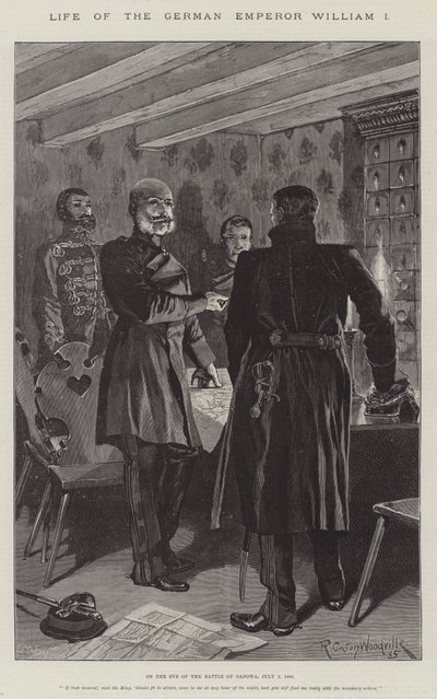 Life of the German Emperor William I by Richard Caton Woodville junior